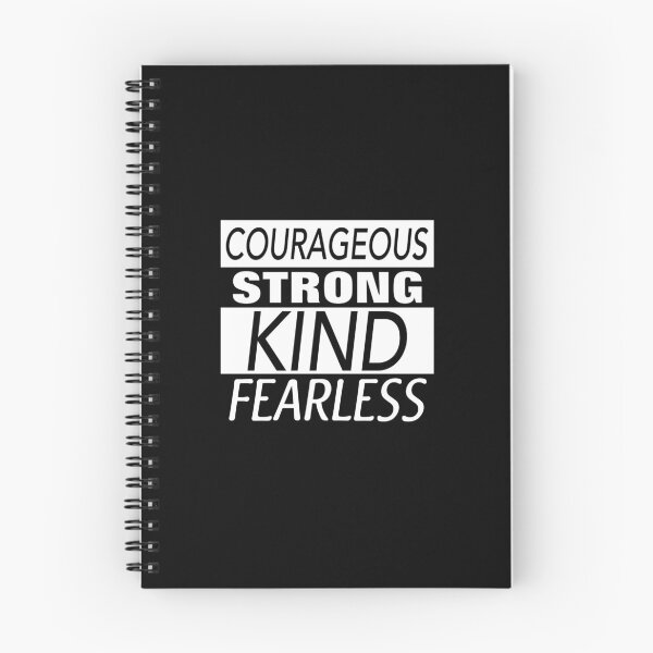 Item preview, Courageous Strong Kind Fearless Women Girls Graphic designed and sold by REDallayah.