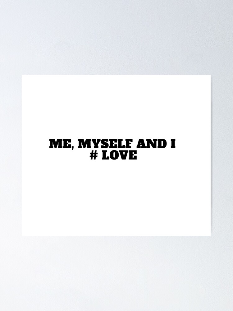 i love me myself and i' Backpack | Spreadshirt