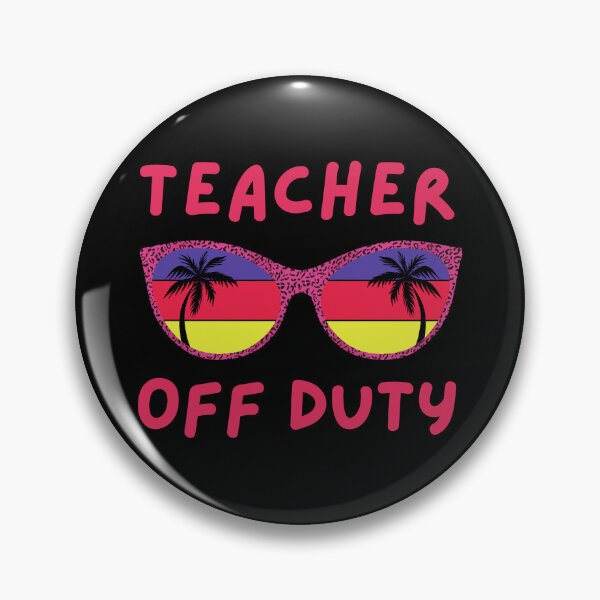 Item preview, Teacher Off Duty - Retired Teacher, Summer Vacation, Teaching, Funny Teacher Retirement designed and sold by jadedscientist.
