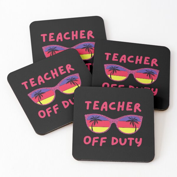 Item preview, Teacher Off Duty - Retired Teacher, Summer Vacation, Teaching, Funny Teacher Retirement designed and sold by jadedscientist.