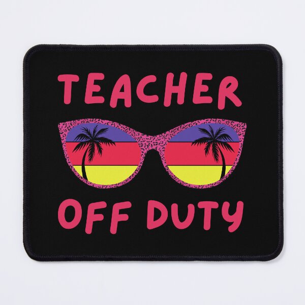 Item preview, Teacher Off Duty - Retired Teacher, Summer Vacation, Teaching, Funny Teacher Retirement designed and sold by jadedscientist.