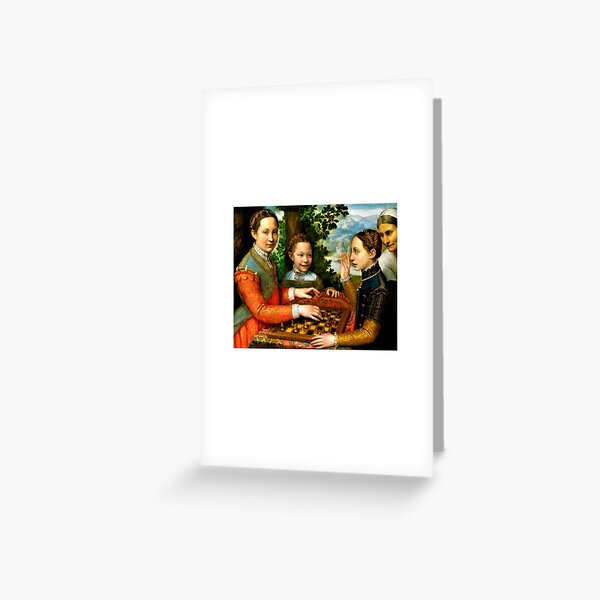 Item preview, The Chess Game, Italian Renaissance, 1555 designed and sold by artsphere.