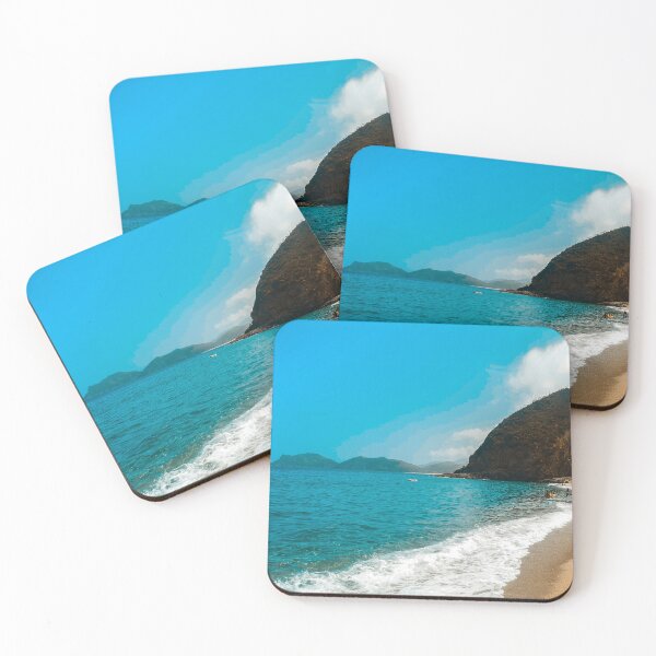 Item preview, Turquoise Ocean Waves Photographic Print designed and sold by anisbbmbrush.
