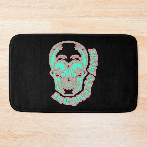 Item preview, Memento mori, skull, green and pink designed and sold by Ellie  R.
