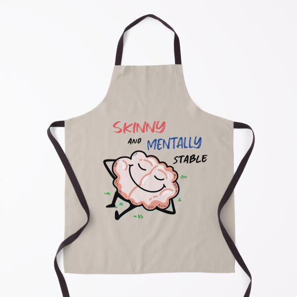 Item preview, If I was Skinny And Mentally Stable - I'd Be Unstoppable - Healthy Living  designed and sold by pencilprincess studio.