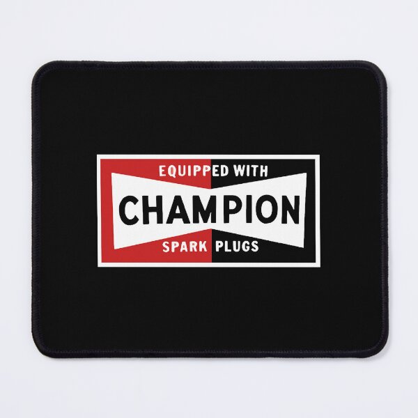 Item preview, Champion Spark Plugs BLACK vintage sign Racer Hot designed and sold by JodanHenderson.