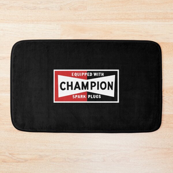 Item preview, Champion Spark Plugs BLACK vintage sign Racer Hot designed and sold by JodanHenderson.