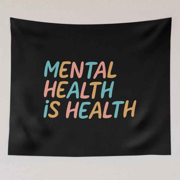 Item preview, Mental Health is Health - Mental Health Awareness designed and sold by Dolphin Graphic.