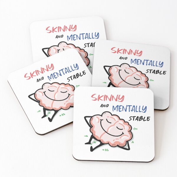 Artikelvorschau, Wenn ich dünn und geistig stabil wäre, wäre ich unaufhaltsam – Gesundes Leben entworfen und verkauft von pencilprincess studio.