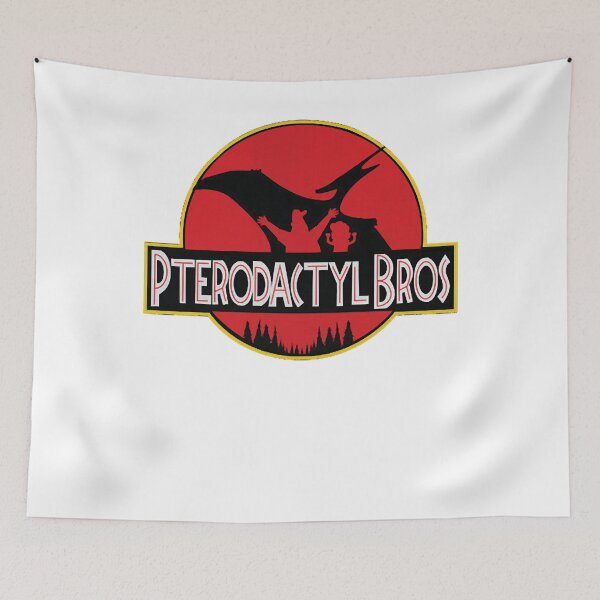 Item preview, Music Vintage Retro Pterodactyl Bros designed and sold by RosaliaUlrich70.
