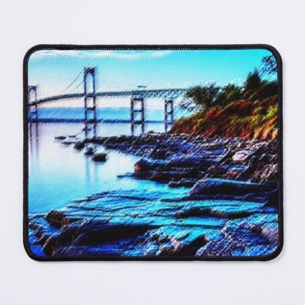 Item preview, Newport Bridge - Newport, R.I. at Twilight Landscape by Jeanpaul Ferro designed and sold by mcmenemy.