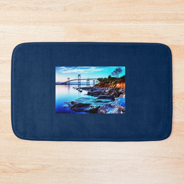 Item preview, Newport Bridge - Newport, R.I. at Twilight Landscape by Jeanpaul Ferro   designed and sold by mcmenemy.