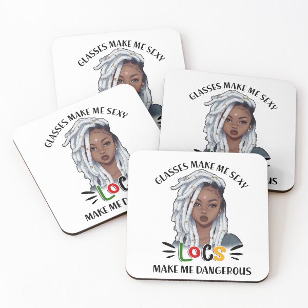 Artikelvorschau, Brillen machen mich sexy Locs machen mich gefährlich entworfen und verkauft von RobeLan.