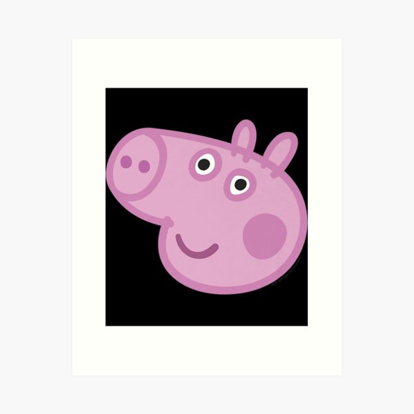 Máscara Peppa Pig para imprimir