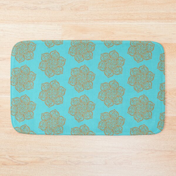 Item preview, Gold Arabic Mandala Yoga designed and sold by KoopTroop ⭐⭐⭐⭐⭐.