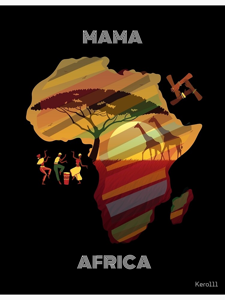 "mama africa" Poster by Kero111 Redbubble