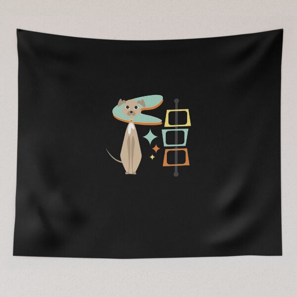 Item preview, Mid-Century Modern Dog designed and sold by alicealisha.