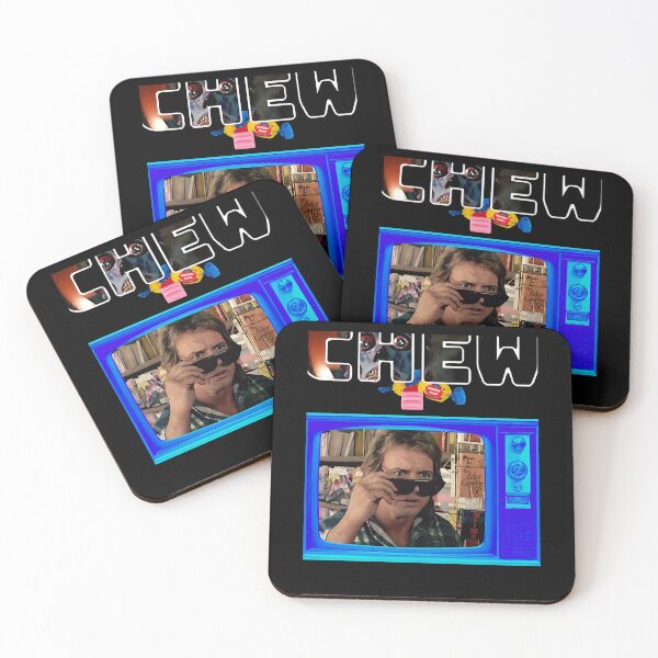 Item preview, Retro Poster Chew Funny Man designed and sold by Rodrigues1012.
