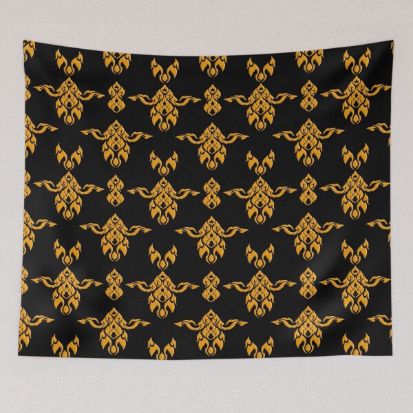 Item preview, Thai Pattern Essential T-shirts  Accessories (Gold Red) designed and sold by bailong1668.