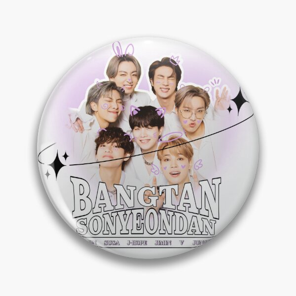 Item preview, Bangtan BTS Borahae Purple Heart designed and sold by -MintySuga-.