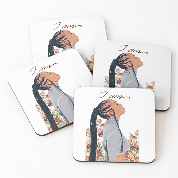 Item preview, Flower I Am Black Woman designed and sold by RobeLan.
