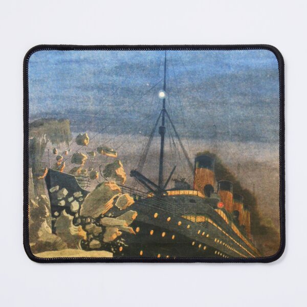 Item preview, Titanic and the iceberg 1912 designed and sold by mcmenemy.