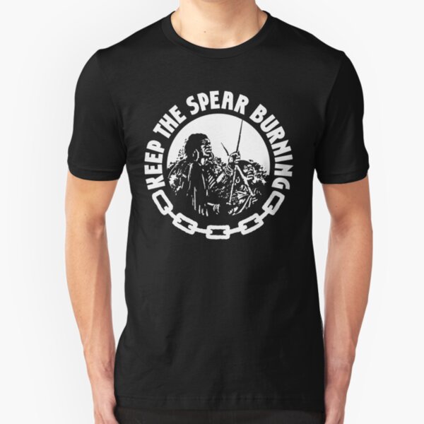 burning spear t shirt Slim Fit T-Shirt