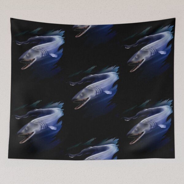 Item preview, Frilled shark wall art  designed and sold by EmilyBeck5472.
