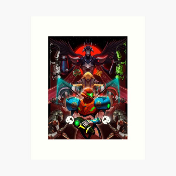 Item preview, Vintage Retro Metroid Dread designed and sold by RosaliaUlrich70.