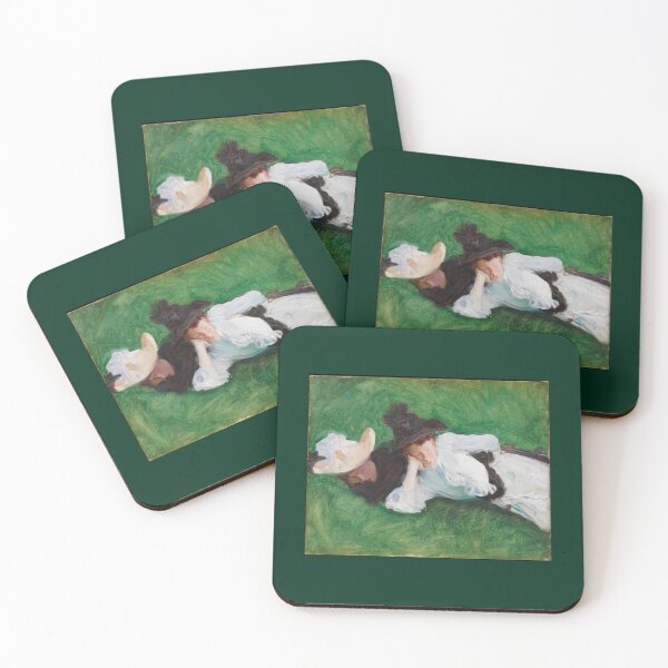 Item preview, Dos chicas sobre un césped Premium designed and sold by mcmenemy.