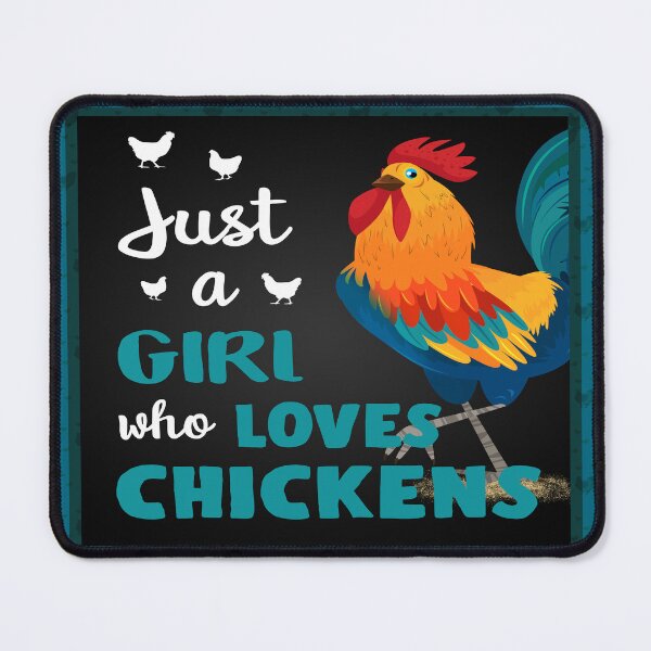 Item preview, Just A Girl Who Loves Chickens Blanket designed and sold by JoycePruit.