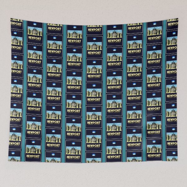 Item preview, Vintage Discover Newport, arte de pared de litografía de Rhode Island 2 designed and sold by mcmenemy.