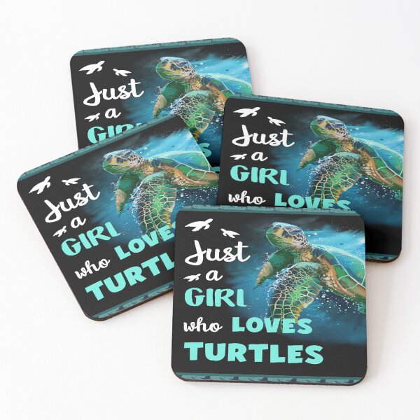 Item preview, Just A Girl who loves Turtles Blanket designed and sold by JoycePruit.