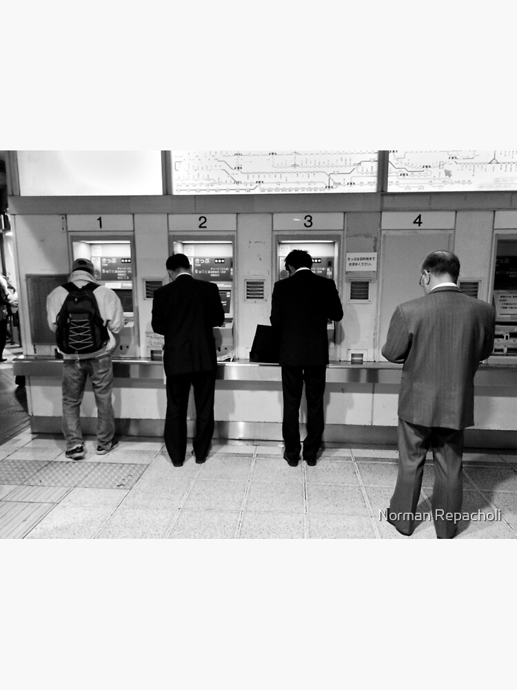 Travel card top-up, Tokyo, Japan by keystone