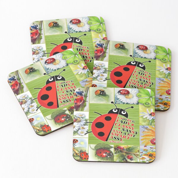 Item preview, Ladybug Lady Classy Sassy And A Bit Smart Assy Blanket designed and sold by JoycePruit.