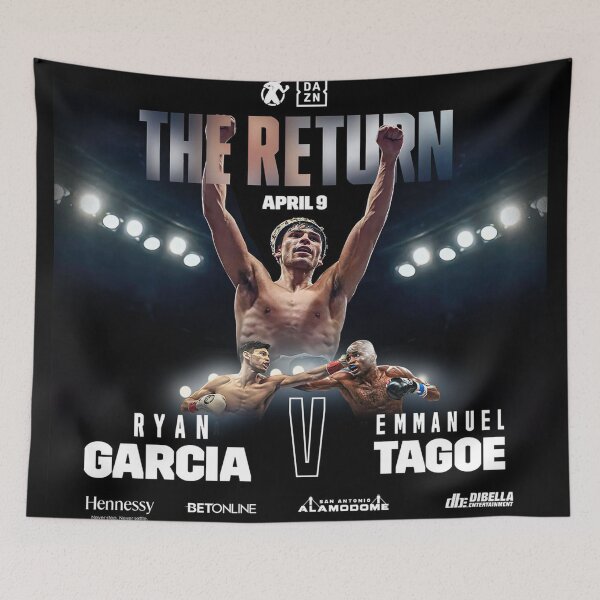 Item preview, Ryan Garcia vs. Emmanuel Tagoe designed and sold by bertyb123.
