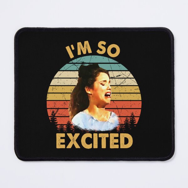 Item preview, I So Excited Vintage Gift Fan designed and sold by JolieVisser.