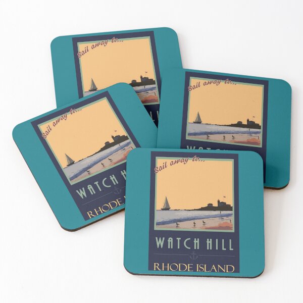 Item preview, Vintage Watch Hill, Rhode Island Lithograph  Wall Art    designed and sold by mcmenemy.