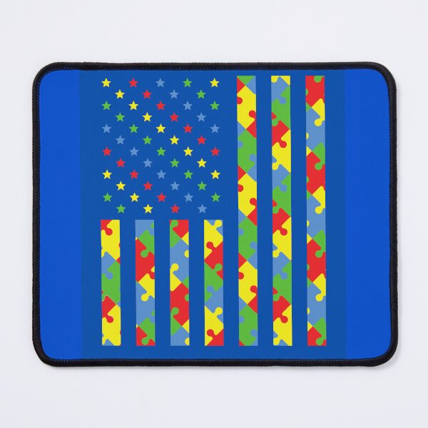 Item preview, Autism Awareness Flag Design designed and sold by ForscarlettPub.