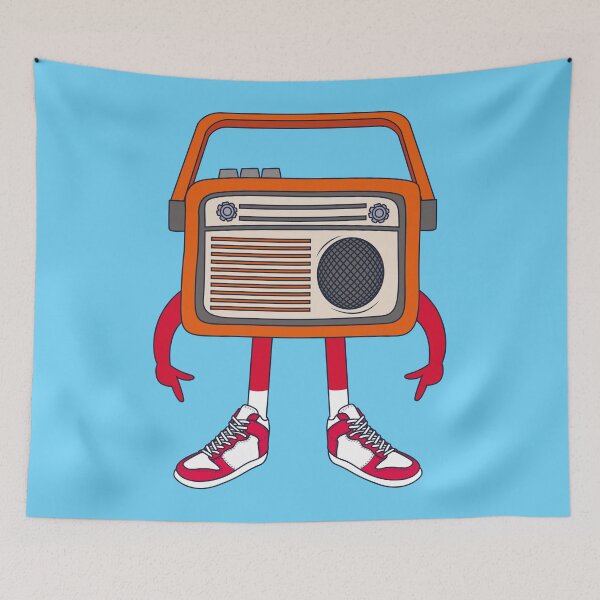 Item preview, Retro Radio designed and sold by Design Atlas.