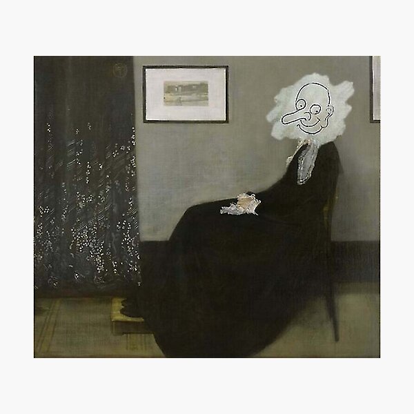 Whistler's Mother Poster Photographic Print