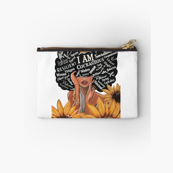 Item preview, Sunflower And I Am Black Woman designed and sold by RobeLan.