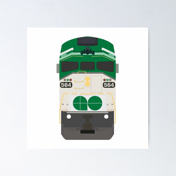 Item preview, GO Transit Locomotive designed and sold by Cedar Makhijani.