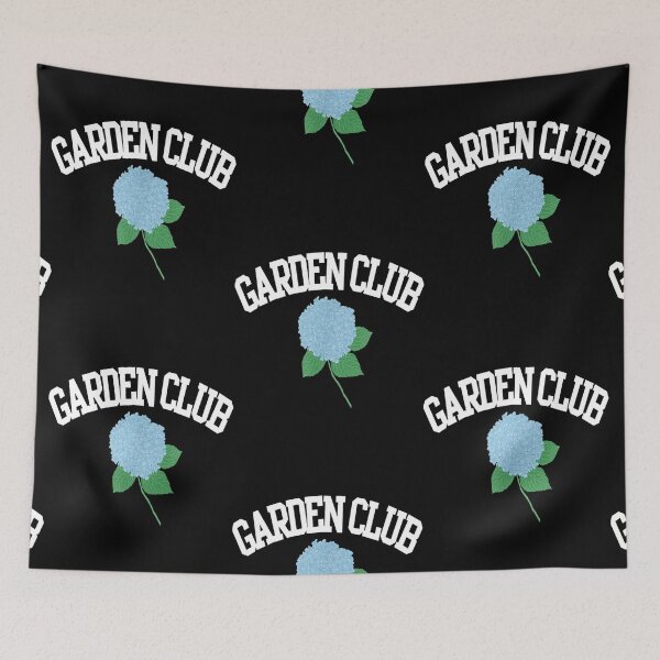 Item preview, Grandmillennial Hydrangea Style Garden Club designed and sold by Helge Scheffler.