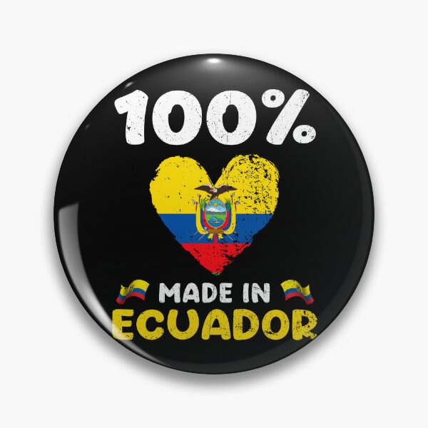 Item preview, 100 Percent Made In Ecuador Humor Saying Ecuadorian designed and sold by RetroStyle247.