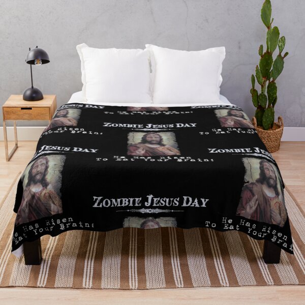 Item preview, He Funny Jesus Day Zombie Easter Risen T-Shirt Has Sarcastic designed and sold by Helge Scheffler.