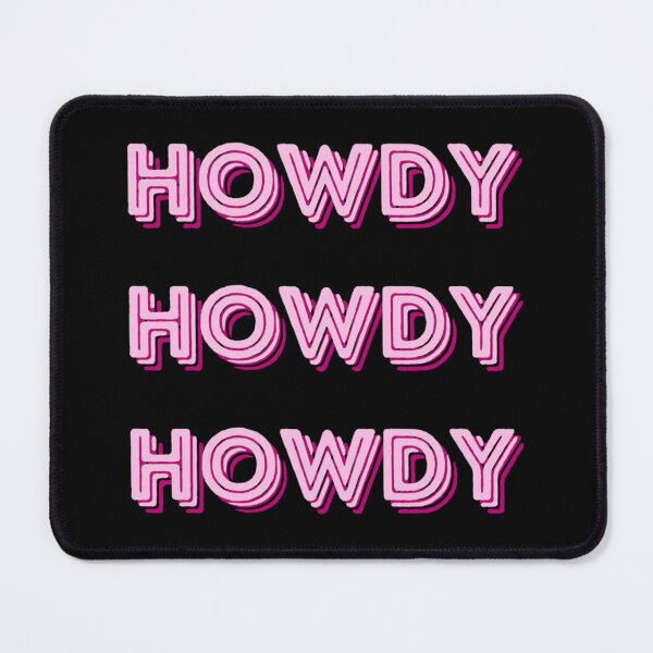 Item preview, Howdy Howdy Howdy V2 Shirt, Vintage White Howdy Rodeo Western Country Southern Cowgirl designed and sold by Helge Scheffler.