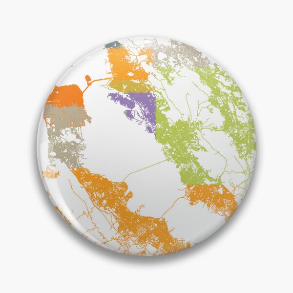 Item preview, Roads of the Bay Area designed and sold by Natalie Makhijani.
