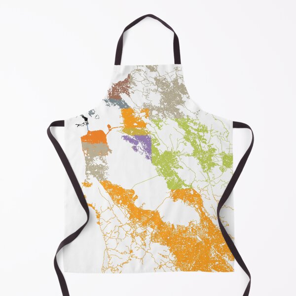Item preview, Roads of the Bay Area designed and sold by Natalie Makhijani.