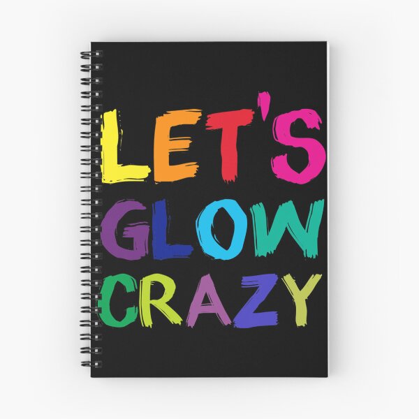 Item preview, Let's Glow Crazy Glow Party 80s Retro Costume Party Lover  gift designed and sold by Helge Scheffler.